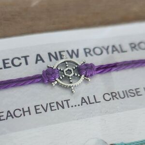 ⚓💜Effy Royal Rope Nautical Bracelet – Royal Caribbean Exclusive – NWT